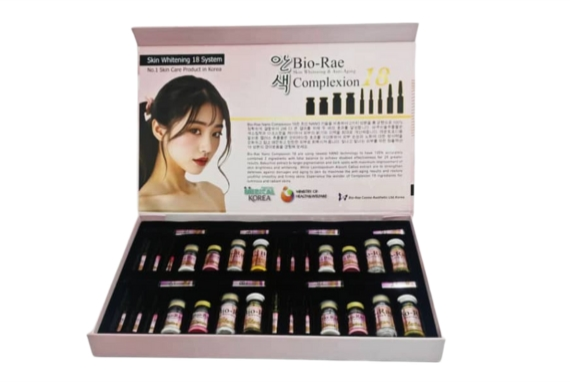 Bio Rae Nano Complexion 18 Skin Whitening Glutathione Injection