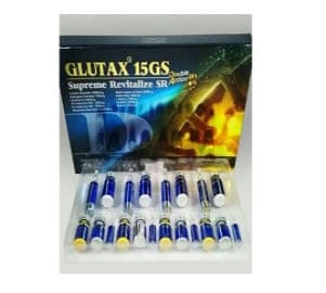 Glutax 15gs Double Action Supreme Revitalize SR 4 Sessions Injection