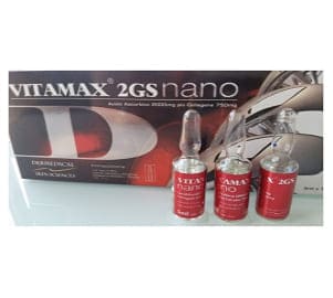 Vitamax 2GS Nano Vitamin C and Collagen Skin Whitening Injection