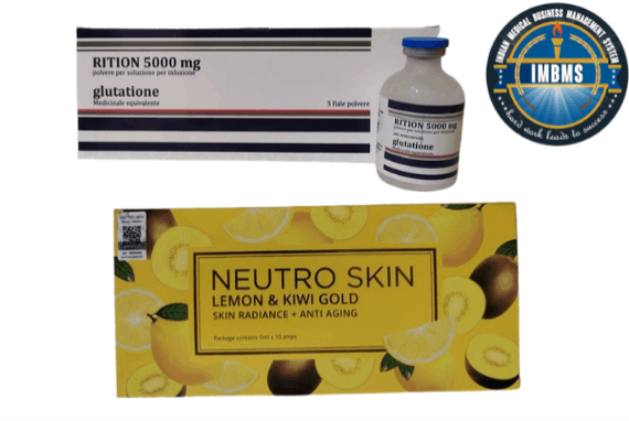 rition 5000mg glutathione with neutro skin vitamin c injection