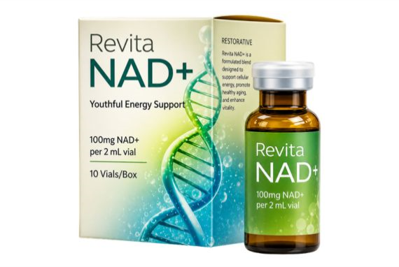 Revita NAD Plus 100mg Subcutaneous Anti-Aging Therapy Injection