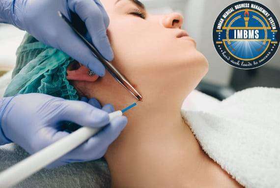 Electrocautery skin tags moles removal treatment