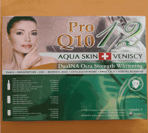 Aqua Skin Veniscy 12 DualNA Octa Strength Skin Whitening 10 Sessions Injection