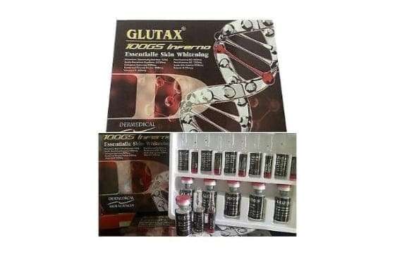 Glutax 100gs Inferno Essentialle Skin Whitening 10 Sessions Injection