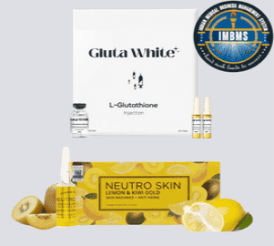 Gluta white glutathione injections and Neutro skin vitamin c injection combo