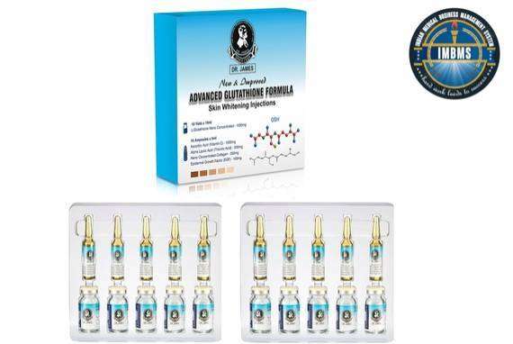 dr james advance glutathione 10 sessions injection