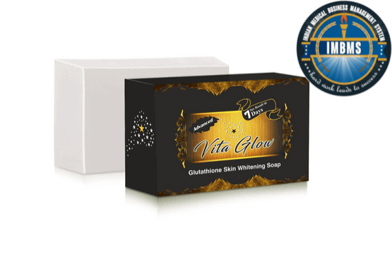 Vita glow advanced glutathione skin whitening soap