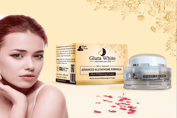 Gluta White Advanced Glutathione Night Cream and Capsules