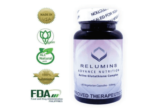 Relumins Advance Nutrition 539mg Active Glutathione Capsules