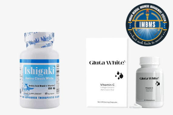 Ishigaki amino classic white glutathione with gluta white vitamin c capsules