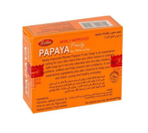 Renew Papaya Fruity skin whitening Soap