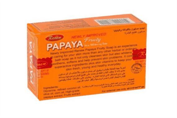 Renew Papaya Fruity Skin Whitening Soap