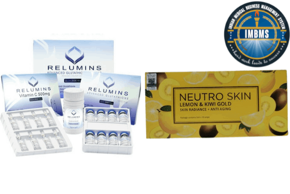 Relumins 2000mg advance glutathione injection and neuto skin vitamin c injection