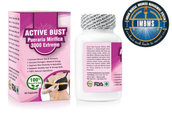 Active bust pueraria mirifica 3000 extreme capsules