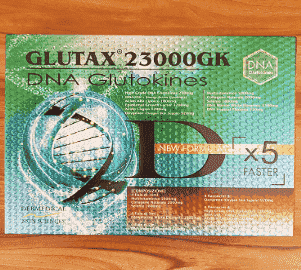 Glutax 23000GK DNA Glutokines Skin Whitening 4 Sessions Injection