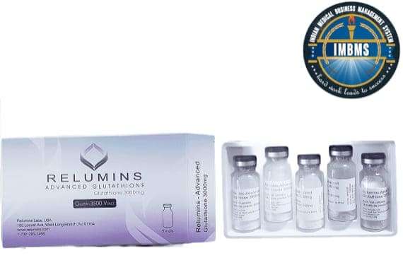 Relumins 3500mg Advance Glutathione 5 Sessions Injection