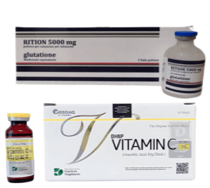 rition 5000mg glutathione with cindella vitamin c injection