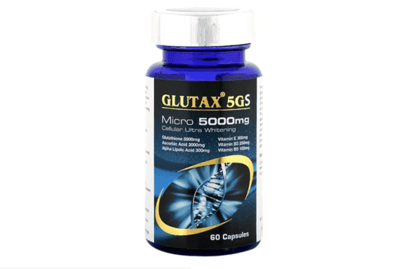 Glutax 5GS Micro 5000mg Cellular Ultra Skin Whitening 60 Capsules