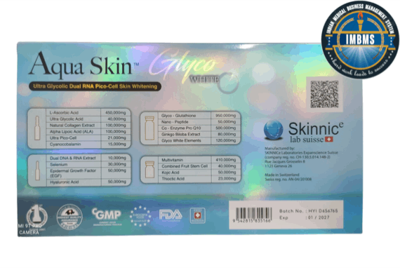 Aqua Skin Glyco White Skin Whitening Injection