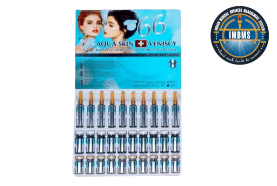 Aqua skin veniscy 66 glutathione injection