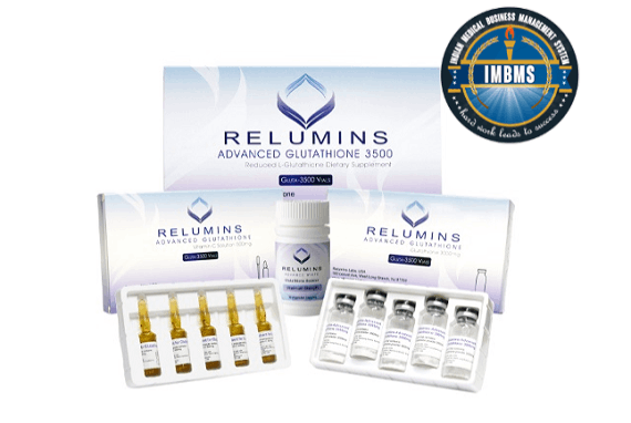 Relumins 3500mg Advance Glutathione injection with booster capsules