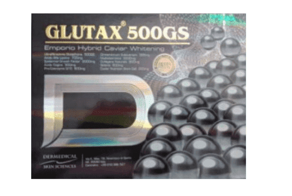 Glutax 500GS Emporio Hybrid Caviar Whitening Glutathione 10 Sessions Injections