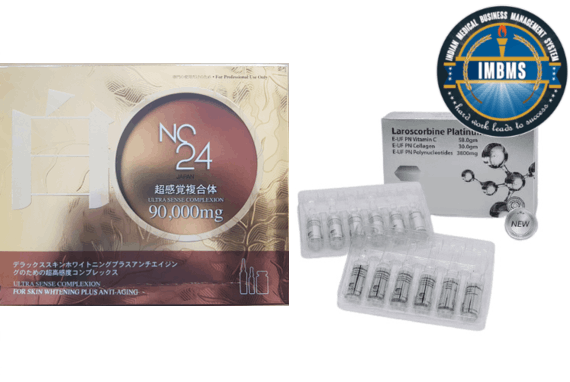 nc24 nano concentrated pro with laroscorbine platinum injection