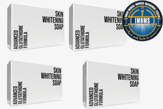 Gluta white glutathione whitening soap pack of 4