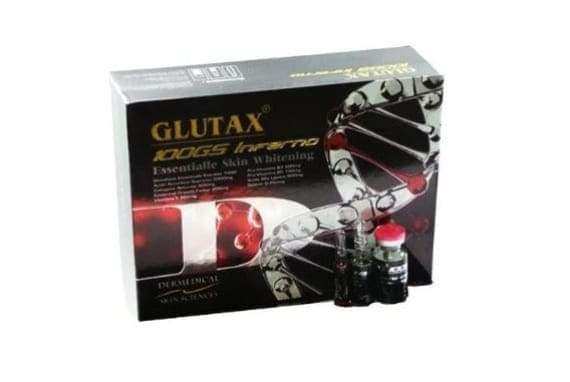 Glutax 100gs Inferno Essentialle Skin Whitening 10 Sessions Injection