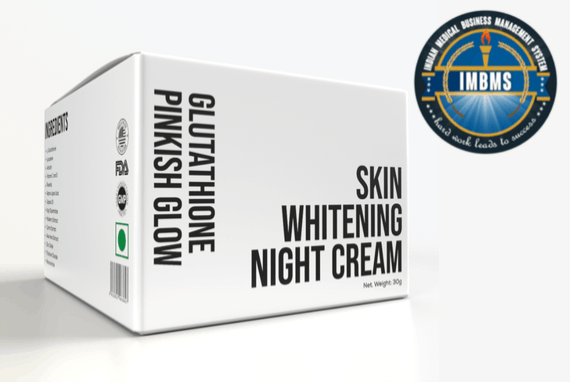 Gluta white Glutathione Pinkish Glow Night Cream