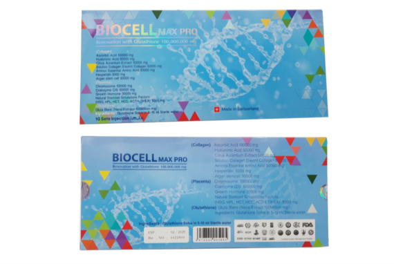 Biocell Max Pro Renovation with Glutathione Injection