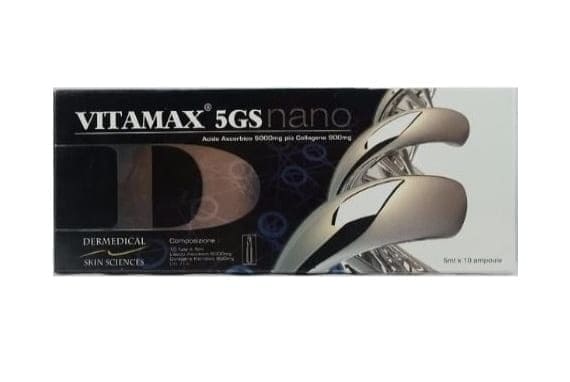 Vitamax 5GS Nano Vitamin C and Collagen Skin Whitening Injection