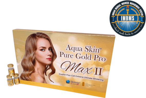 Aqua skin pure gold pro max II dualna pico cell glutathione injection