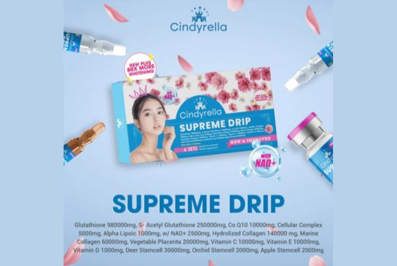 Cindyrella Supreme Drip Glutathione Injection