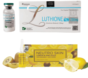 Luthione 1200mg glutathione with neutro skin vitamin c
