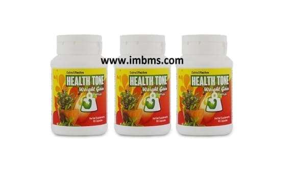 Health Tone Extra Effective Weight Gain 270 Capsules 3 Bottles