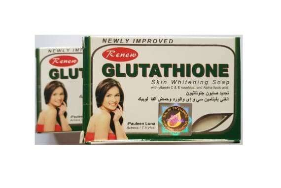 Renew Glutathione Skin Whitening Soap 135gm pack of 2