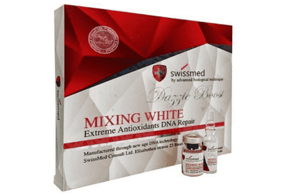 Mixing White Extreme Antioxidants DNA Repair 6 Sessions Glutathione Injection