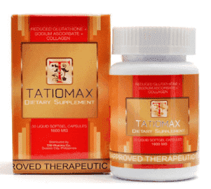 tatiomax reduced glutathione sodium ascorbate plus collagen 1600mg 30 softgel
