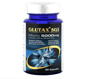 glutax 5gs micro 5000mg cellular ultra skin whitening 60 capsules