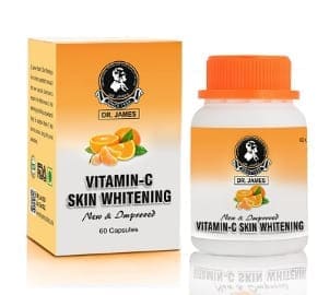 dr james advanced vitamin c skin whitening capsules
