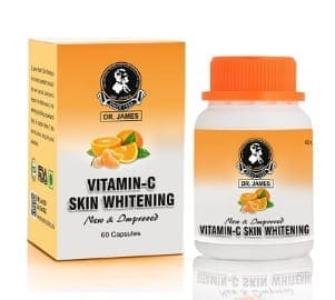 dr james advanced vitamin c skin whitening capsules