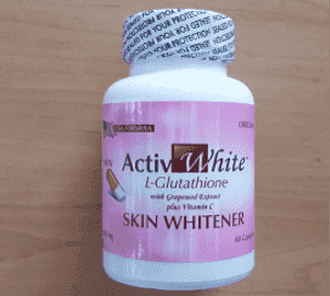 active white advance l glutathione skin whitening capsules