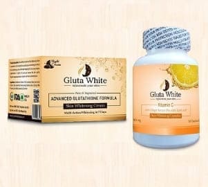 gluta white advanced glutathione night cream and vitamin c capsules