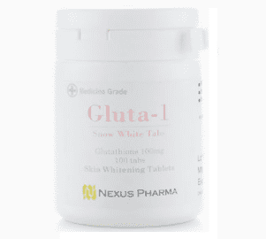 gluta 1 nexus pharma snow white glutathione