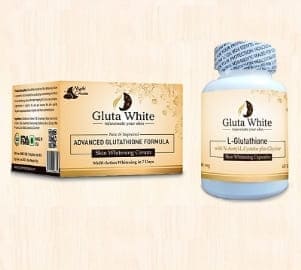 gluta white advanced glutathione night cream and capsules