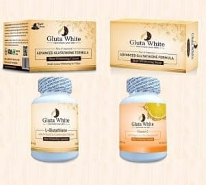 Gluta white Glutathione combo4