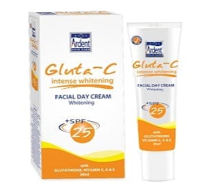 gluta c intense whitening spf 25 facial day cream