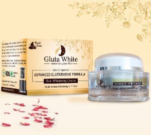 gluta white advanced glutathione night cream