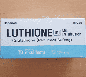 luthione glutathione reduced 600mg 10 sessions injection